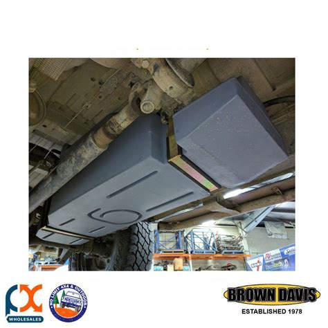 Brown Davis 145 Litre Poly Long Range Fuel Tank For Ford Ranger Px