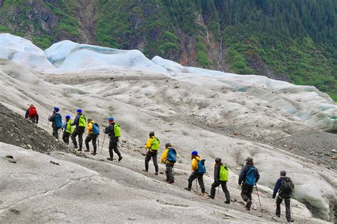 Mendenhall Glacier Guided Hiking Tour Auke Bay Juneau Ak