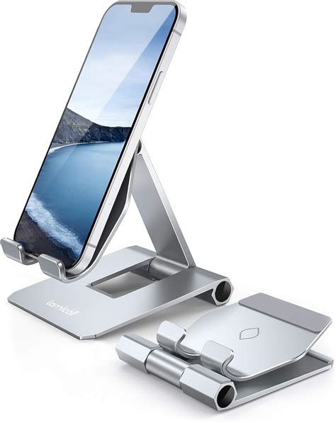 Lamicall Adjustable Cell Phone Stand For Desk Foldable
