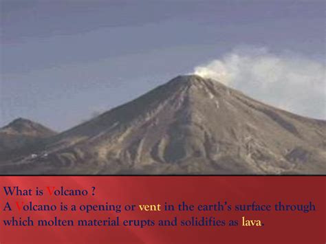 Solution Volcanoes Ppt Class 9 Icse Chapter 7 Studypool