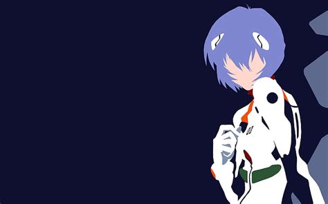 Ayanami Rei Minimalismo Neon Genesis Evangelion Anime Chicas Anime