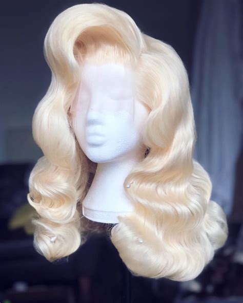 Big Blonde Drag Waves Wig Hairstyles Wig Styling Tutorial Hair Styles