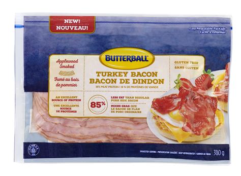Butterball Applewood Smoked Turkey Bacon Butterball