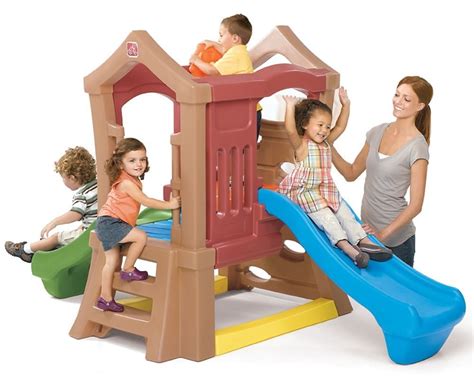 The slide is part of… Indoor Slides For Kids' Playrooms