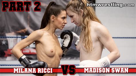 hit the mat boxing and wrestling milana ricci vs madison swan boxing part 2 sdmp4