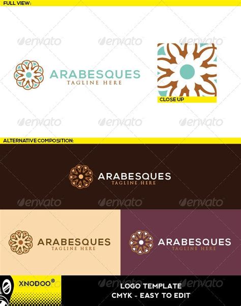 Arabesques Logo By Xnodoo Graphicriver