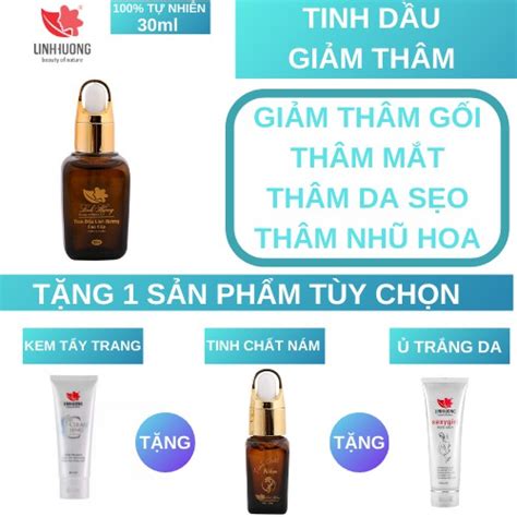 Buy 1 Get 3 Linh Huong Essential Oil Fades Bruises Caused By Scars Acne On The Knees Armpits