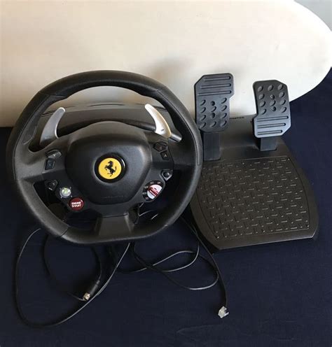 I couldn't set up any controls, everytime it said the function on the left i have installed every driver, tested every setting, played other games with it; Thrustmaster Ferrari 458 Spider Racing Wheel- Cable-Xbox 360 for Sale in Santa Ana, CA - OfferUp
