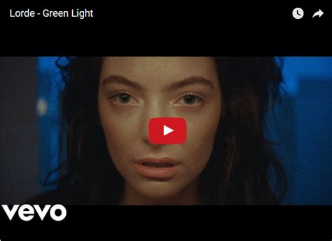 Jack murphy hace 4 meses. Lorde's Single "Green Light" Is Out - Watch the video here ...