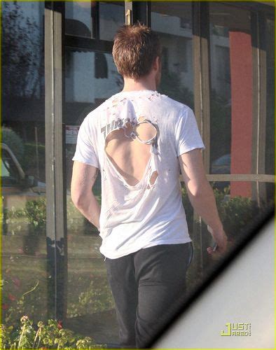 Guess Who Rocked The Ripped T Shirt Look Ryan Gosling Style Ripped