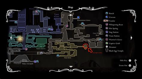 35 Hollow Knight Kingdoms Edge Map Maps Database Source