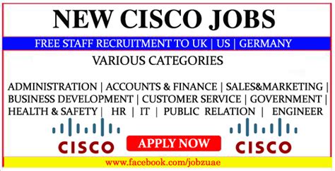 Cisco Career Job Vacancies At Cisco Worldwide Recruitment