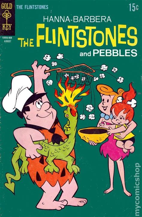 The Flintstones And Pebbles Old Comic Books Vintage Comic Books Vintage Cartoon Vintage