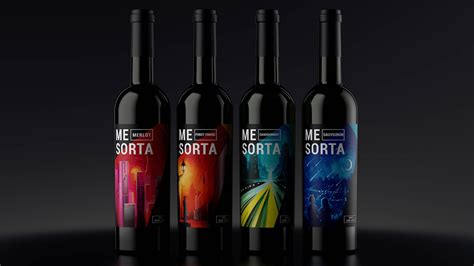 This Wine Aims To Capture The Tempo And Culture Of City Life Dieline