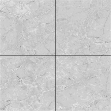 Natural Marble Square Tile Seamless Texture Map Reflect Glossiness