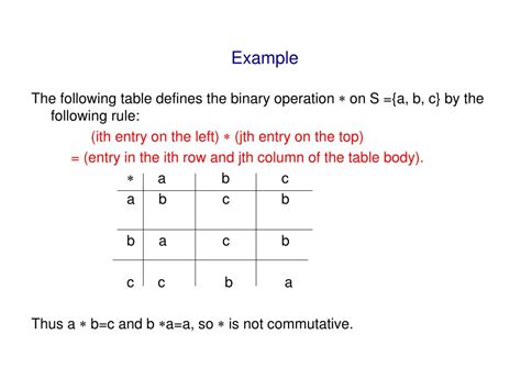 Ppt Section 2 Binary Operations Powerpoint Presentation Free