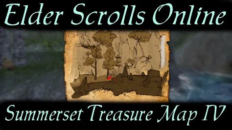 Summerset Treasure Map Elder Scrolls Online Eso