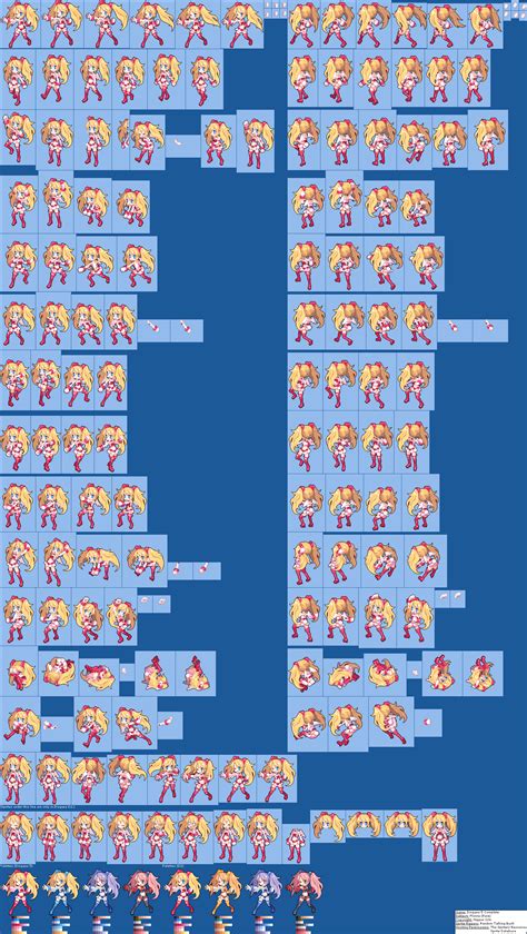 The Spriters Resource Full Sheet View Disgaea 5 Complete Flonne