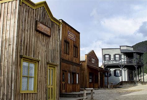Yellowstone Film Ranch Studio Backlot Western Town