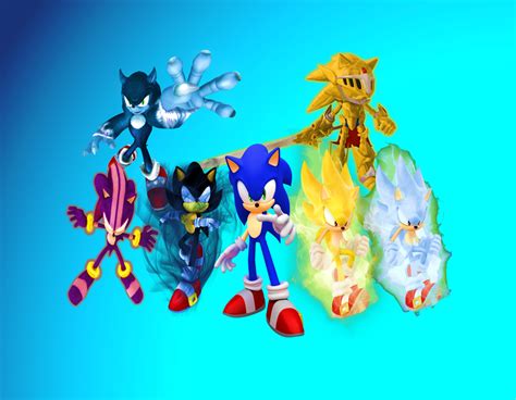 Sonic The Hedgehog Many Forms By 9029561 On Deviantart