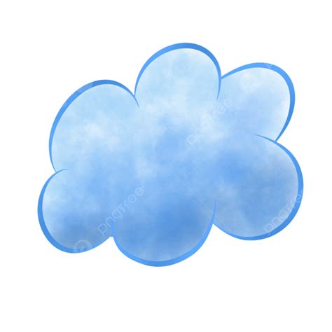 Fluffy Cloud Clipart Transparent Png Hd Cloud Lovely Fluffy Blue