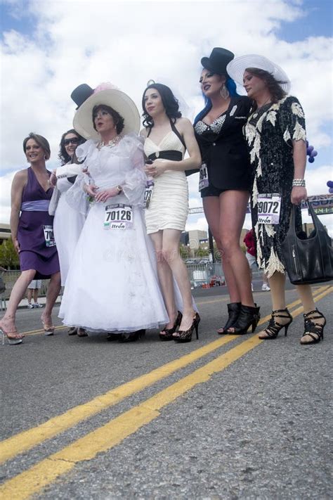men dressed as women editorial photo image of event 24670806
