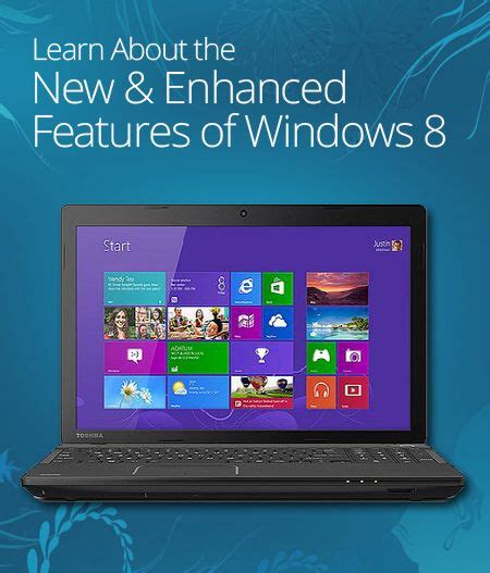 New And Enhanced Features Of Windows 8 Windows Windows 8 Enhance Features