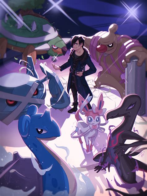 Artstation Pokemon Team I