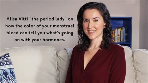 Alisa Vitti What Menstrual Blood Color Says About Your Health Youtube