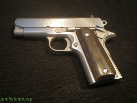 Pistols Stainless Colt Officers 45 Acp