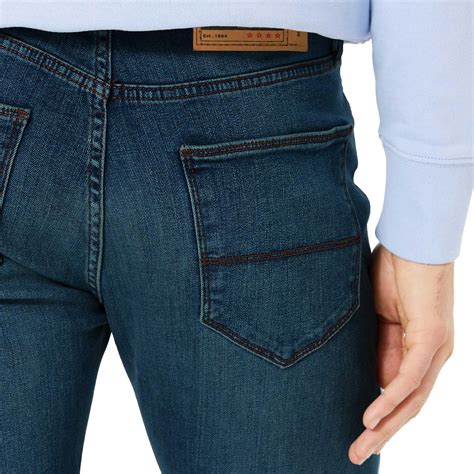 Ex Mands Mens Tapered Leg Jeans Stretch Denim Pants Trousers All Waist Leg Sizes Ebay