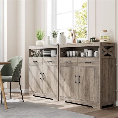 Mo Finance Hostack Modern Farmhouse Buffet Sideboard Kitchen