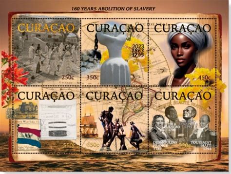 Special Stamps Celebrate 160 Years Of Abolition Of Slavery In Curaçao