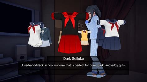 Official Edgy Girl Suit Yandere Simulator Know Your Meme