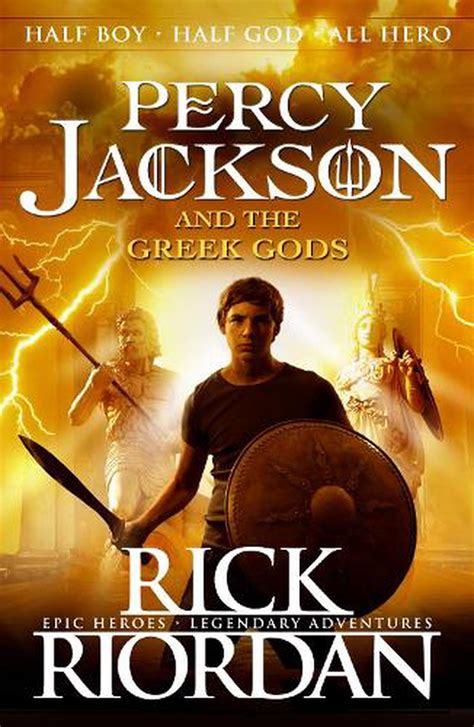 Percy Jackson And The Greek Gods By Rick Riordan Paperback