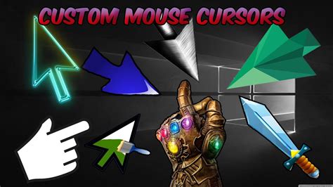 How To Install And Use Custom Mouse Cursor Schemes Updated Video In