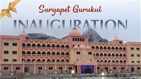 Inauguration Of Gurukul Suryapet Shree Swaminrayan Gurukul