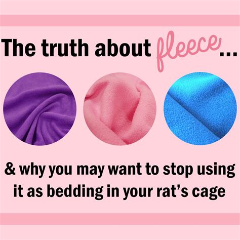 For those of us that use fleece as bedding in our cages, this may come