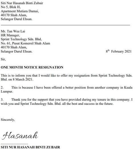 Pemberhentian Contoh Surat Diberhentikan Kerja / Contoh Surat Berhenti
