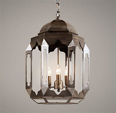 moroccan lantern metalic silver tin pendant moroccan