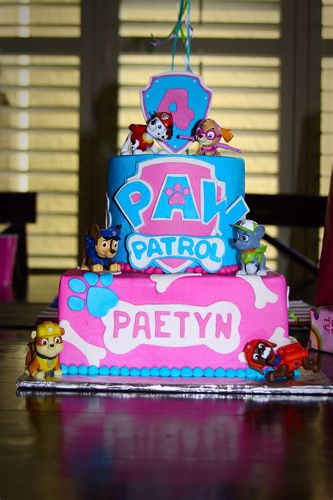 10 Perfect Paw Patrol Birthday Cakes Pretty My Party