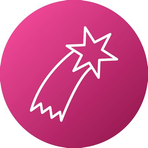 Shooting Star Icon Style 6759593 Vector Art At Vecteezy