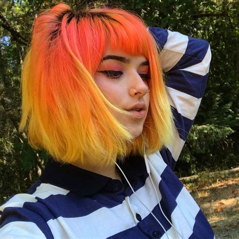 Xoe 🔹 Arabella On Instagram “i Am Jus Obsessed With Da Yellow I Apologize” Hair Color Pastel