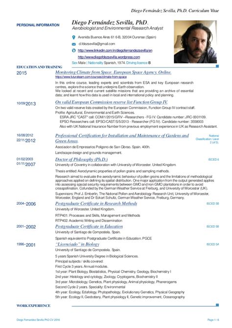 Don't hesitate to get it now! RGB 2016 English CV Extended Diego Fdez-Sevilla