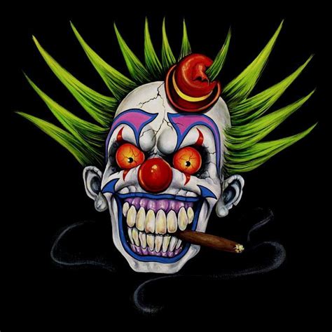 Untitled Scary Clown Drawing Evil Clown Tattoos Creepy Clown