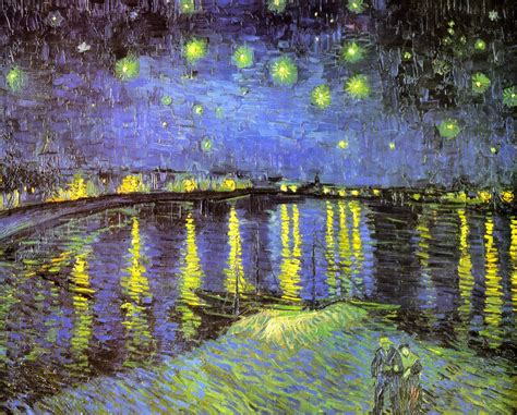 Starry Night Over The Rhone Wallpaper 54 Pictures