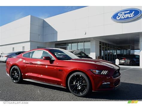 2017 Ruby Red Ford Mustang Gt Premium Coupe 117365856