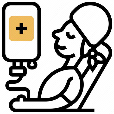 Cancer Chemotherapy Hospital Illness Treatment Icon Download On