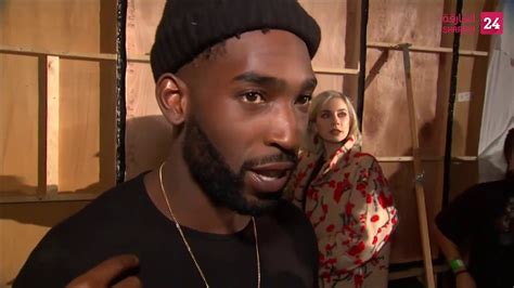 Rapper Tinie Tempah Makes Catwalk Debut Youtube