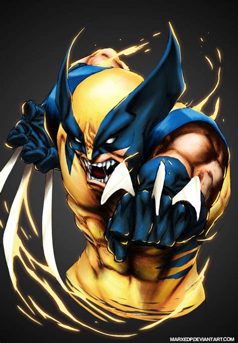 Wolverine Marvel By Marxedp On Deviantart